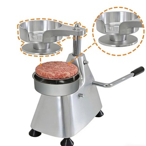 เครื่องทำเบอร์เกอร์สแตนเลสแบบมือหมุนยี่ห้อรุ่ยไท่/เครื่องกดเนื้อ - Product Image 1