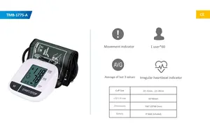 Para Transtek CE Digital LCD Monitor de Pressão Arterial Fonte de Energia Elétrica Household Tensiometro Apresentando Irregular Batimento Cardíaco - Product Image 2