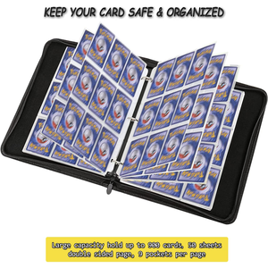 Carpeta Coleccionista para la Copa <span class=keywords><strong>Mundial</strong></span> de Fútbol 2026, con Capacidad para 900 Tarjetas Deportivas, Diseño de 9 Bolsillos con Cierre - Product Image 2