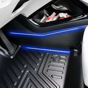 พรมปูพื้นรถยนต์แบบสั่งทำพิเศษ 5D TPE กันน้ำ สำหรับรถยนต์ BYD Song Plus - Product Image 5