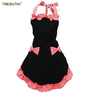 <span class=keywords><strong>Tablier</strong></span> <span class=keywords><strong>de</strong></span> <span class=keywords><strong>cuisine</strong></span> en coton, style Vintage, pour la <span class=keywords><strong>cuisine</strong></span>, à volants, pour les filles, avec poches, bon prix - Product Image 6