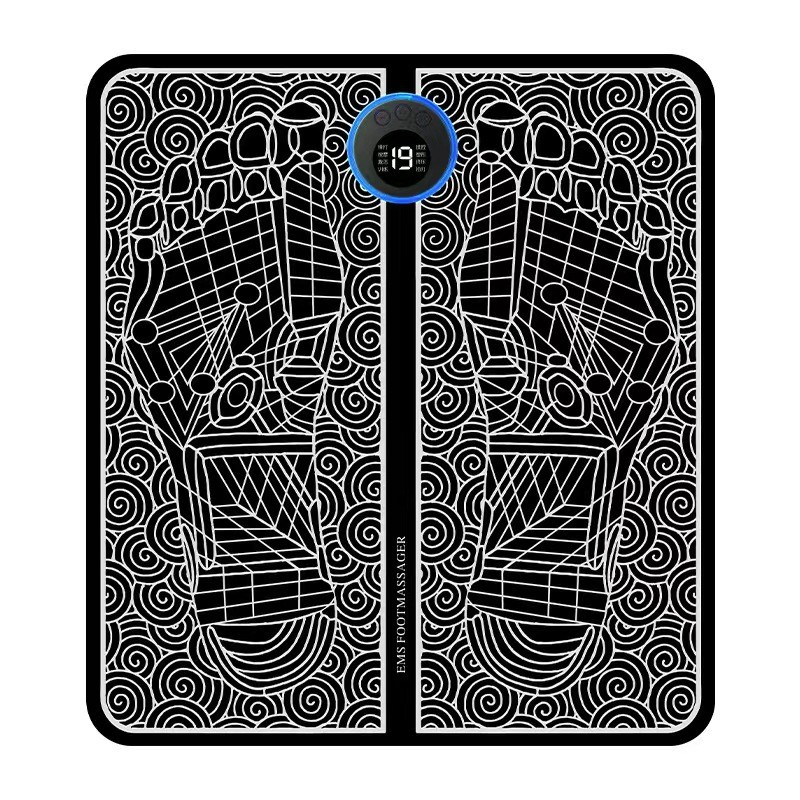 EMS Foldable Wireless Electric Foot Massager Pad - XN-H895 by Rui'an Xinnuo Tech