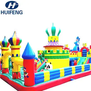 1000*1000D 500g PVC Coated Tarpaulin Inflatable Fabric PVC Tarpaulin For Bouncer Castle