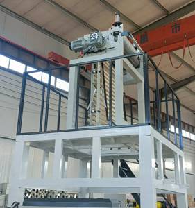 Hot bán hit sản phẩm ABA 1200mm HDPE lớn Vest Túi nhựa phim đùn túi rác PE thổi phim máy - Product Image 3