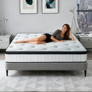 Colchón de Muelles Ensacados Independientes Silenciosos de 3 Zonas, Tamaño King/Queen, para Hospital/Hotel, Tejido de Punto de 280g/m, Diseño Moderno, Ecológico - Product Image 1