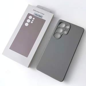 <span class=keywords><strong>Coque</strong></span> de téléphone en silicone liquide de couleur unie pour Samsung Galaxy S26 S25 S24 S23 <span class=keywords><strong>S22</strong></span> <span class=keywords><strong>Ultra</strong></span> S24 Plus FE avec boîte officielle - Product Image 3