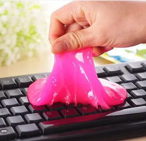 Soft Sticky Super Clean Magic Gel Universelles Reinigungs gel für Tastatur-und Auto details