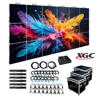 Pantalla LED de Alquiler P2.604, Pantalla de Video para Escenarios al Aire Libre, Fondo para Conciertos y Bodas, Panel LED con Sistema de Control Novastar, 8K HDR10+