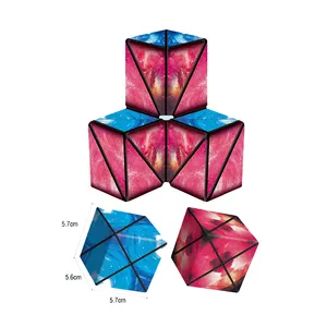 Tiktok hot selling Upgrade Shape Shifting Box Brain Training Fidget Stress Toy Infinity Cube Folding Magic Cube