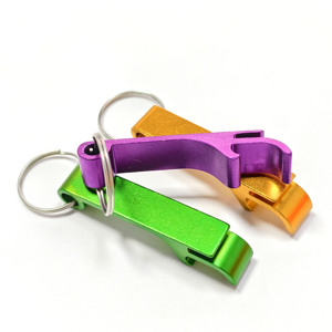 Tùy chỉnh đầy màu sắc in laser logo nhôm mở chai khuyến mãi kim loại quà tặng doanh nghiệp <span class=keywords><strong>Opener</strong></span> Keychain để bán - Product Image 3