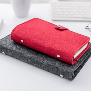 Chất lượng cao 6 vòng A5 chất kết dính Nhật Ký cảm thấy máy tính xách tay bìa - Product Image 6