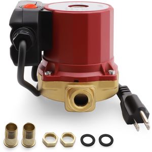 Pompe de circulation Ccnlhzm RS15 18 115V 0,25 CV en bronze et cuivre pour eau chaude, pour remplacement - Product Image 2