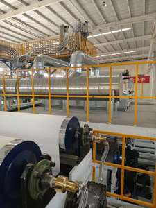 Ligne de production de membranes polymères imperméables entièrement automatique avec extrudeuse monovis pour plaques et feuilles en PP/EVA/TPU/PE/HDPE/LDPE de haute qualité - Product Image 4