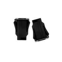 Cerradura de Puerta de Guantera Automotriz Universal de Plástico para Caja de Almacenamiento del Lado del Pasajero con Liberación Rápida