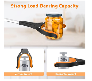 32" Trash <strong>Picker</strong> <strong>Upper</strong> Grabber 360&deg; Rotating Jaw Magnet 2-Pack Foldable Reacher Grabber Tools Surgery Recovery Must Haves Gifts - Product Image 5