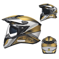 Casques de moto certifiés DOT Pare-soleil amovible Casques de moto pour adultes Casques de moto ABS Vente en gros