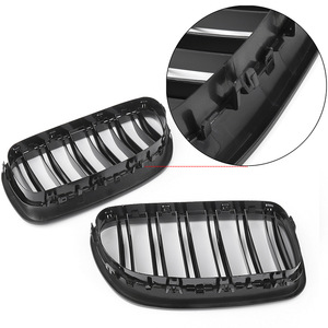 Rejillas Negras Brillantes para BMW Serie 5 F10 F11, 37 cm x 19.5 cm, para Actualización Retrofit 2010-2016 - Product Image 2