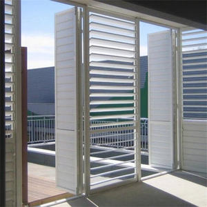 TOMA ahşap panjur çoklu panel ile <span class=keywords><strong>sunburst</strong></span> en kemerli panel - Product Image 5