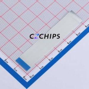 JS05B-24P-060-3-4 FFC Cable (Flexible Flat Cable) P=0.5mm Connector 24P 0.5mm 0.3mm Reverse - Product Image 2