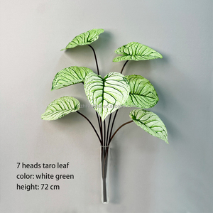 ช่อดอกเผือกแบบสัมผัสจริง7หัวสำหรับตกแต่งโรงแรมสำนักงาน - Product Image 5