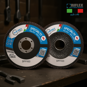 Disco de Láminas Riflex Specialty Alu 115mm Sin Hierro Para Lijado de Metal - Product Image 2