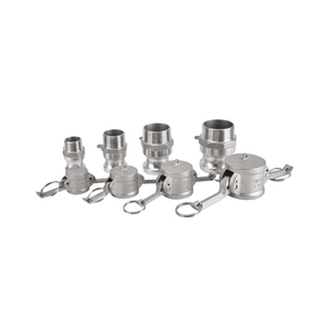 C-Type Stainless Steel Air <strong>Coupling</strong> 1/4 BSP <strong>Thread</strong> Snap Lock Connector For Automation Systems - Product Image 1