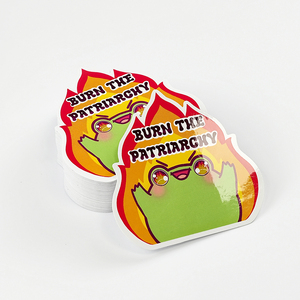 Wholesale UV Resist Adhesive Label Durable PVC Vehicle Decal Laptop <b>Sticker</b> <b>Waterproof</b> Vinyl Cartoon Die Cut Custom <b>Stickers</b> - Product Image 4