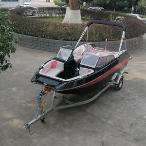 Yate de Pesca de Lujo Pequeño de 19 pies con Certificación CE, Bote Deportivo, Bote de Fibra de Vidrio de Alta Velocidad - Product Image 3