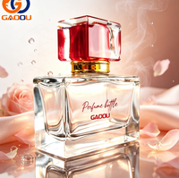 Étiquettes de parfum personnalisées de luxe, flacons de parfum vides en verre avec bouchon, 30 ml, 50 ml, 100 ml