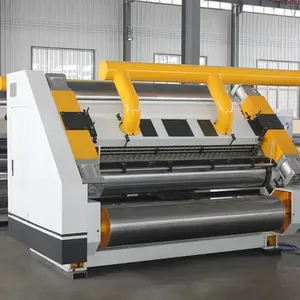 Unidade de máquina de corrugado de face única 150m/min 3 camadas 5 camadas de papelão ondulado