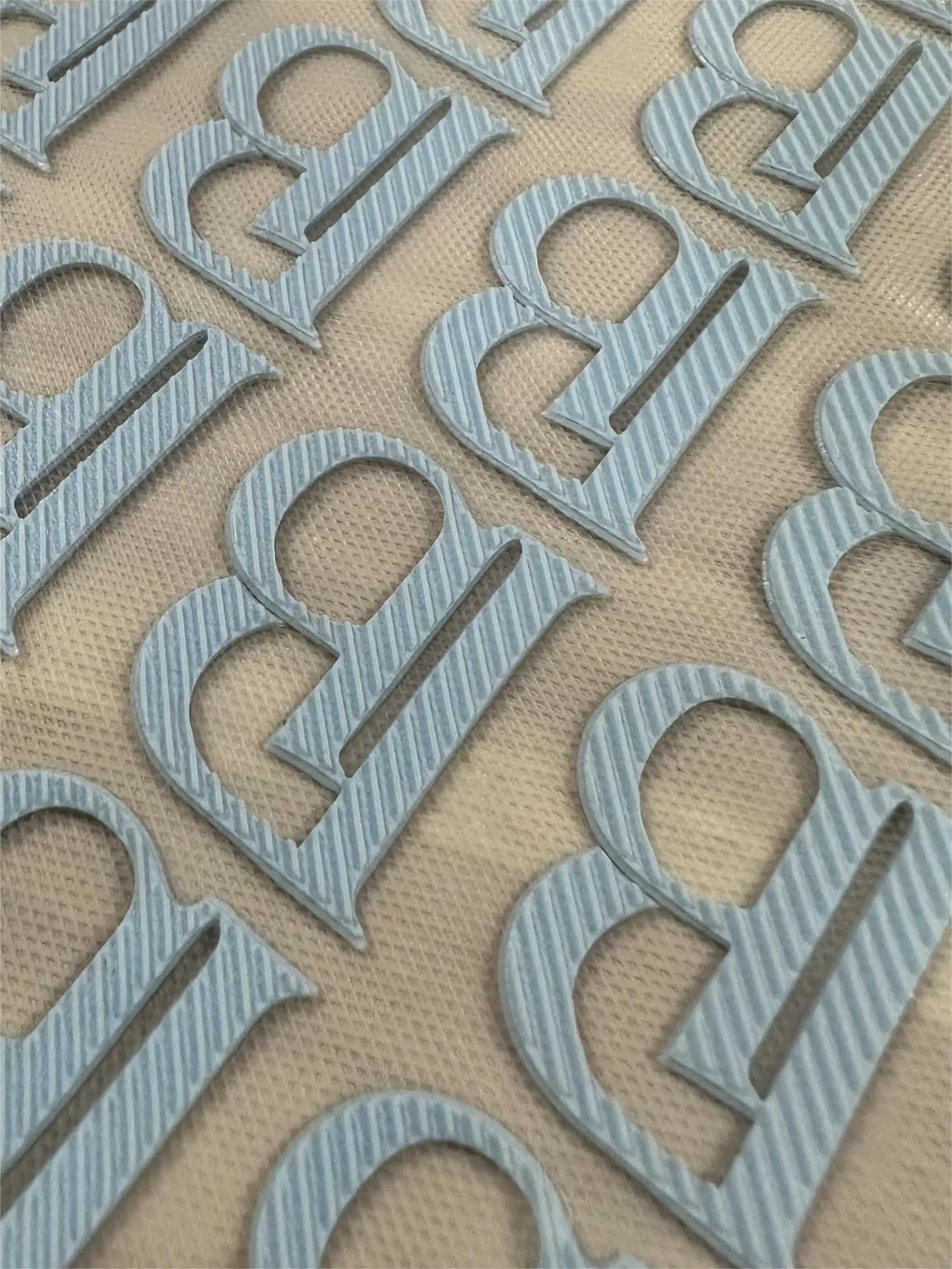 Harga pabrik daur ulang logo transfer panas silikon 3d label perekat besi pada transfer untuk merek kain