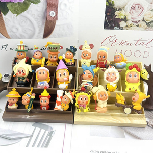 Figurines mignonnes pour voiture et décorations de bureau - Ornements tendance style <span class=keywords><strong>anime</strong></span> en PVC, thème fantastique et science-fiction, porte-stylos rotatif PHJ - Product Image 2