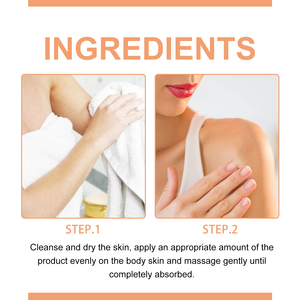 Crème Corporelle Éclaircissante Rapide Personnalisée à la Vitamine C et à l'Arbutine, Lotion Hydratante pour le Corps, Crème Éclaircissante à la Nicotinamide et à la Papaye - Product Image 6
