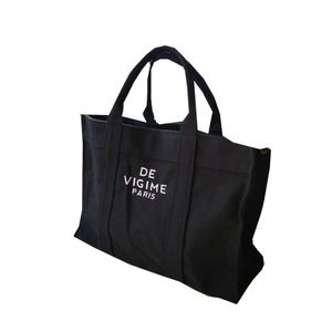 <b>Extra</b> <b>Large</b> Reusable Cotton Tote With Custom Logo Eco Friendly Shopping <b>Bag</b> for Grocery and Market - Product Image 3