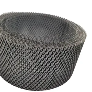 Professional stainless steel air filter element expanded metal wire mesh small hole fine expanded mesh