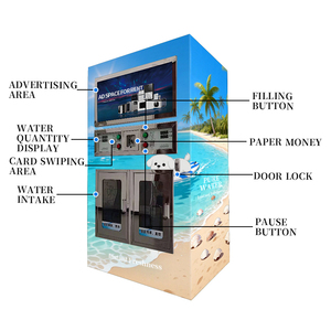 Dispensador de Agua Automático de Acero Inoxidable con Doble Boquilla y Ósmosis Inversa (RO) de 24 Horas, Personalizable para Exteriores, Directo de Fábrica - Product Image 3