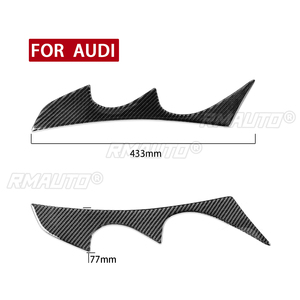 2 Piezas de Cubiertas Decorativas para Faros Delanteros de Coche, de Fibra de Carbono, para Audi TT Mk1 1998-2006, Adhesivos para Cubrir los Faros - Product Image 4