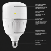Ampoule LED à haut lumen, sans scintillement, économe en énergie, E27 B22, large plage de tension, éclairage domestique intérieur, usine OEM