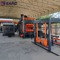 Machine à briques hydraulique automatique QT5-15, machine de fabrication de blocs de béton par vibrage, moule pour pavés emboîtables