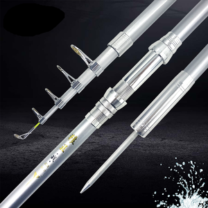 Nuevo diseño Gw Power Force caña de pescar telescópica mango de corcho con kits de manga guía para pesca en el mar y el hielo de camarones - Product Image 4