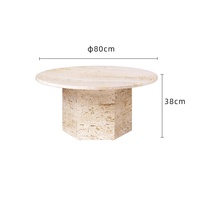 Tables basses modernes et tables à manger carrées ou rondes avec plateau en marbre – Vente en gros usine – Usage intérieur salon – Qualité supérieure