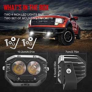 Nouvel <span class=keywords><strong>accessoire</strong></span> d'éclairage antibrouillard Led 40W, 4x4, lampe de travail, tout-terrain, pour voiture, nouveau, - Product Image 3