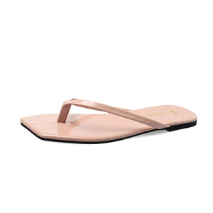2025 nuevas sandalias Taoxi, chanclas de punta cuadrada de estilo coreano para mujer en verano 2019, sandalias de playa transfronterizas - Product Image 4