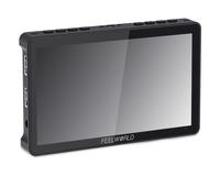 Monitor de Cámara DSLR FEELWORLD F5 PRO V4 4K con Pantalla Táctil, Kit de Instalación y Alimentación F970, Monitor de Cámara Externo para Fotografía