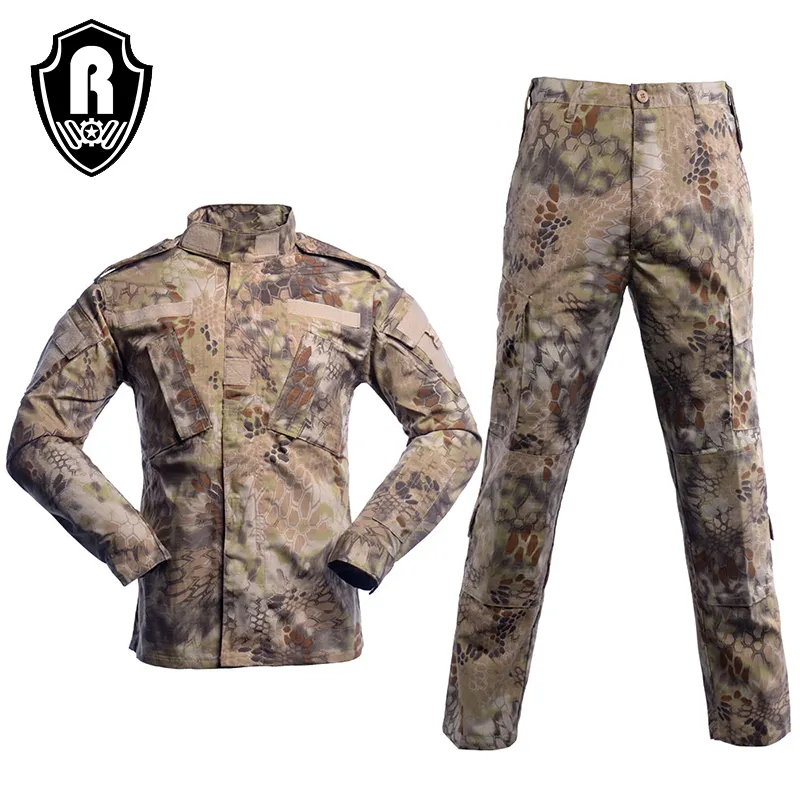 Roewe Tactical Camouflage Breathable Clothing For Tactical Hiking Outdoor Sports Hunting Mountaineering Game