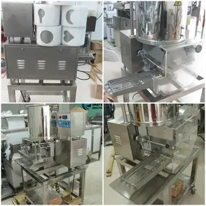 2-12 cm gewerbe edelstahl automatische nuggetform fleisch burger kartoffelpattee pressmaschine herstellungsformungsmaschine