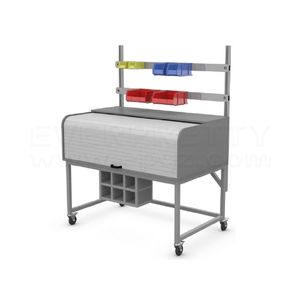Tavolo da lavoro per laboratorio odontotecnico da banco singolo per laboratorio odontotecnico di vendita calda per tecnici - Product Image 3