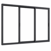 Ventana Corredera de Aluminio con Configuración de Vidrio Personalizada para el Desarrollo de Viviendas de Lujo y Villas de Vacaciones