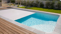 Unterirdische und Oberirdische Poolabdeckungssysteme Automatische Starre Lamellen-Poolabdeckung