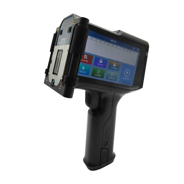 A9 Automatic Handheld Inkjet Printer for Craft Beer Bottles Cartons & Cans Date Batch Code Printing with 3000mAh Battery